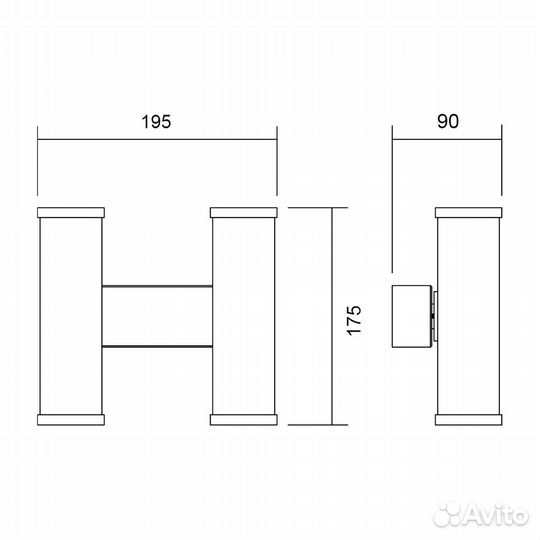 Подсветка Vele Luce Paleno VL8107W02