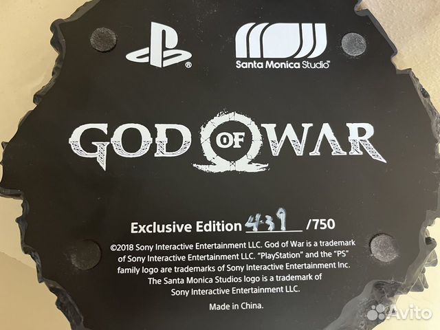 Статуя God of War 2018 Exclusive Sony Sideshow объявление продам