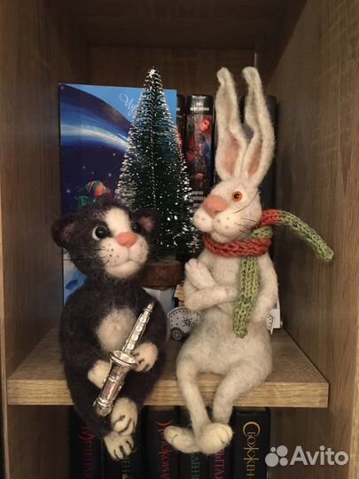 Игрушки из шерсти