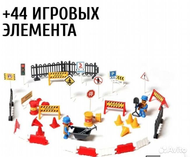 Подъёмный кран игрушка