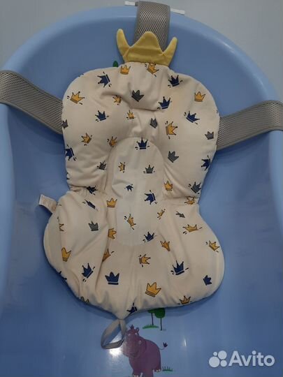 Детская ванночка с матрасиком