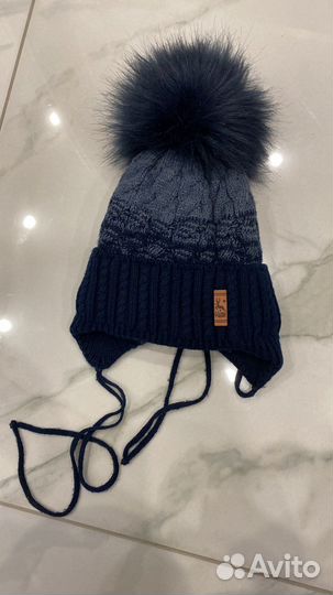 Шапка для мальчика р. 44-47