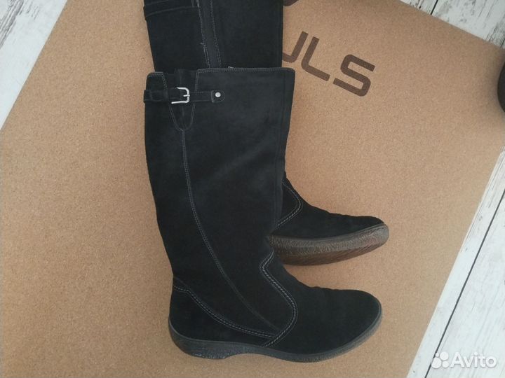 Сапоги зимние ecco 37