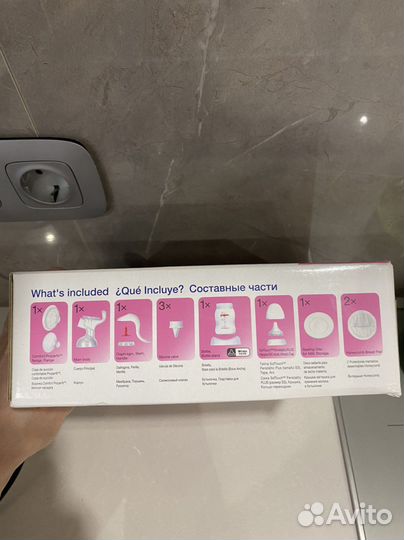 Молокоотсос pigeon ручной