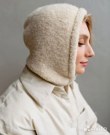 Капор женский шерсть альпаки