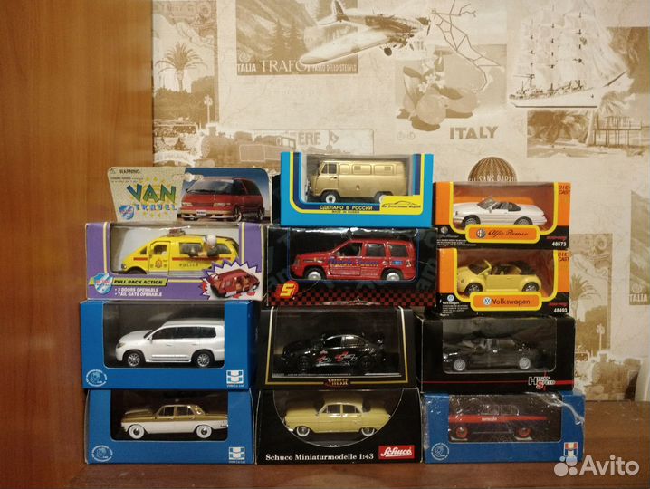 Модели Yat ming, New Ray, Welly, Kinsmart и др