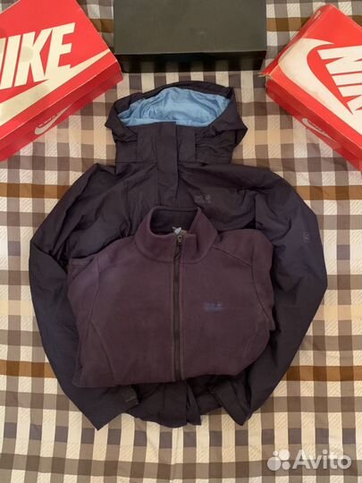 Ветровка Jack Wolfskin Texapore + подклад