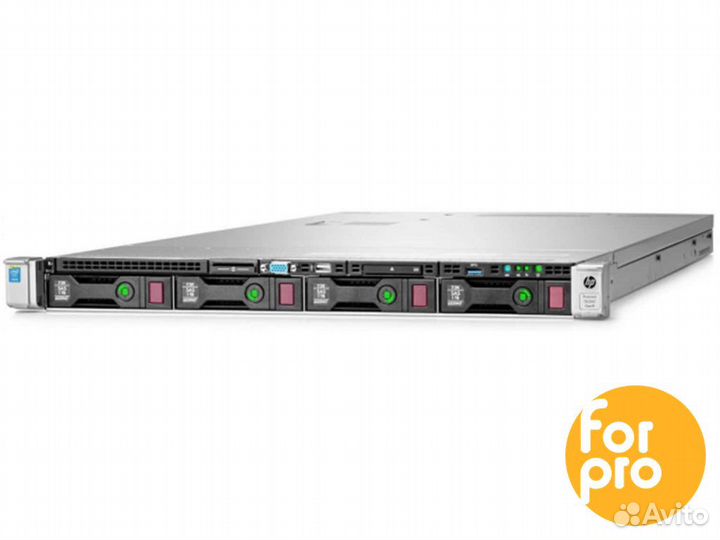 Сервер HP DL360 Gen9 4LFF P440 2xE5-2643v4 32GB