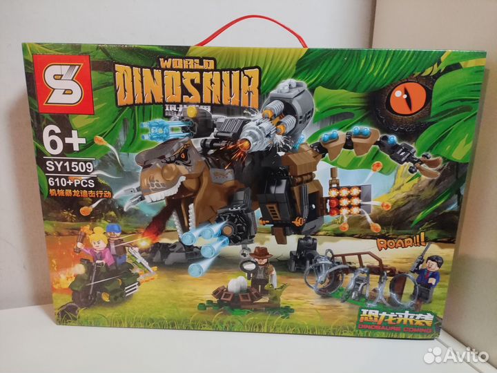 Конструктор механический тиранозавр