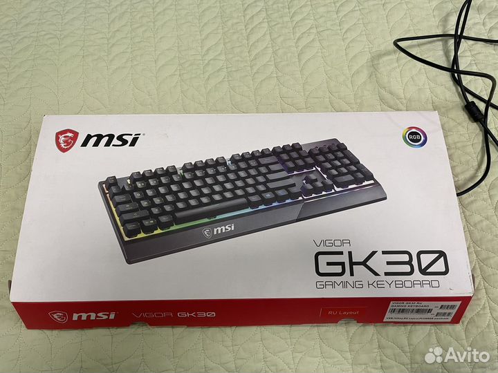 Клавиатура игровая MSI