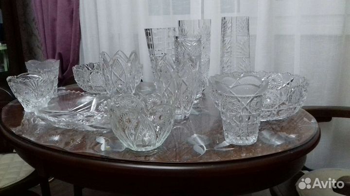 Хрустальные вазы