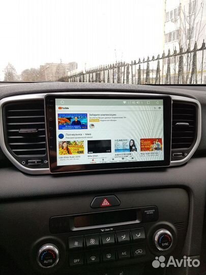 Штатная магнитола Teyes X1 2/32 Kia Sportage