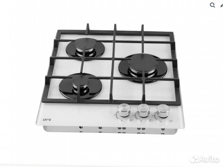 Газовая варочная панель 3 конфорки 45см новая