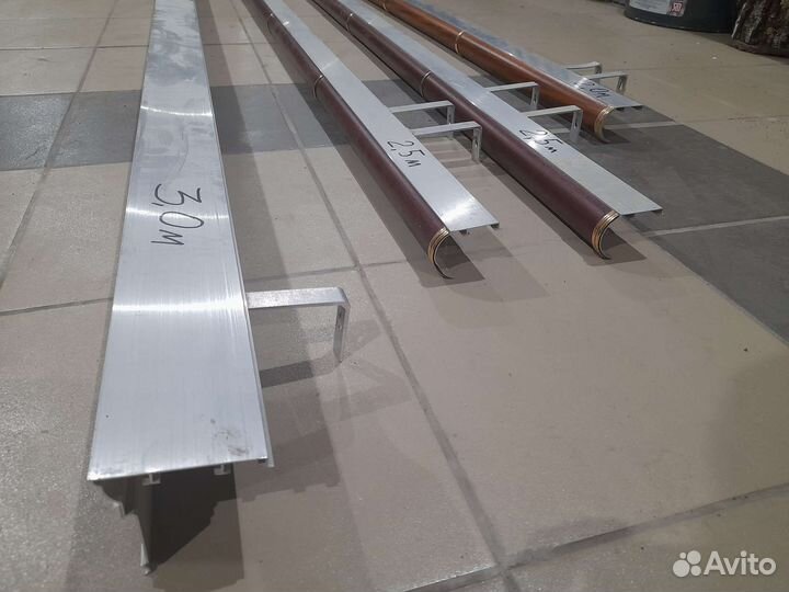 Рулонные шторы из натурального бамбука, карнизы