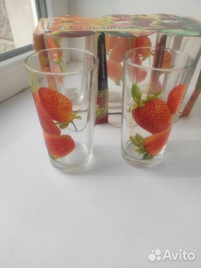 Стаканы для напитков и стопки набор