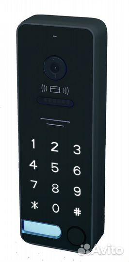 Вызывная видеопанель Tantos iPanel 2 WG (Black) EM