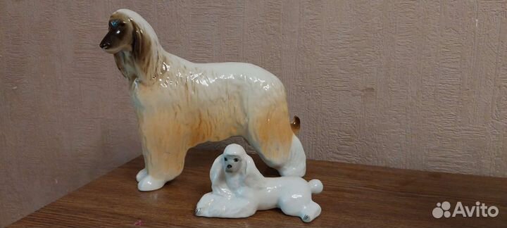 Фарфоровые статуэтки собак