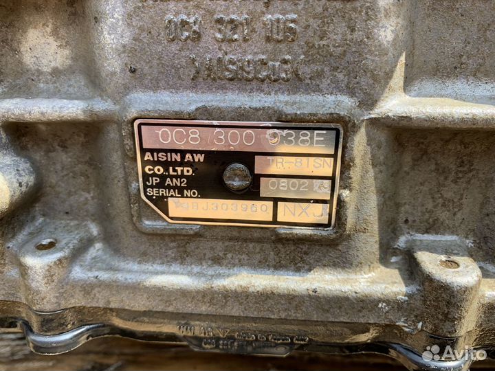 Volkswagen Touareg NF АКПП (NXJ 8 ступенчатая )