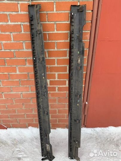 Пластиковые накладки на пороги VW Passat CC