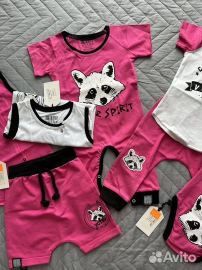 Детские вещи пакетом новые (9m/12/18m)