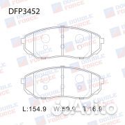 Колодки тормозные Sorento с 02 г. перед