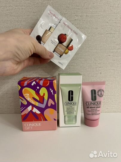 Разные косметические пробники, миниатюры