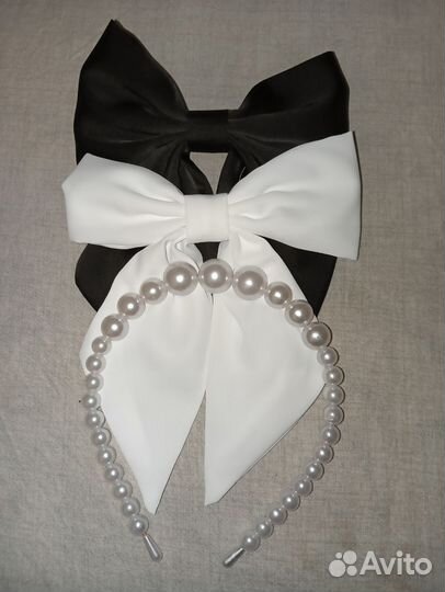 Ободок и заколки