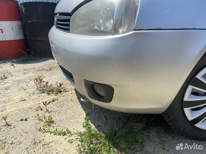 Передний бампер лада калина