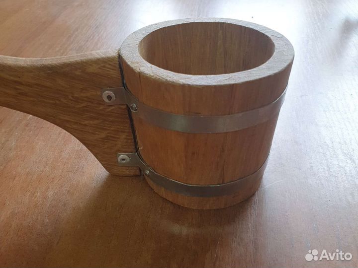 Ковш дубовый 0.3л