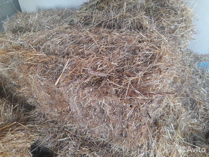 Сено в тюках