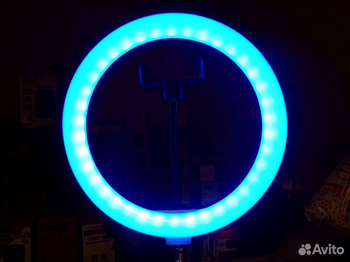 Селфи лампа RGB 26 см