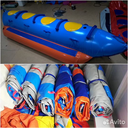 Буксируемый баллон пвх и веревка