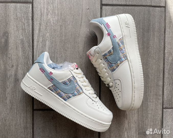 Кроссовки осенние женские nike air force 1