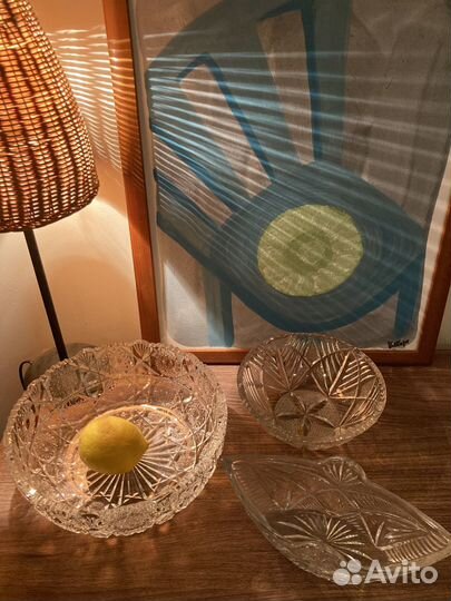 Хрустальная посуда СССР