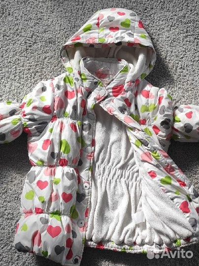 Куртка зимняя на девочку 128