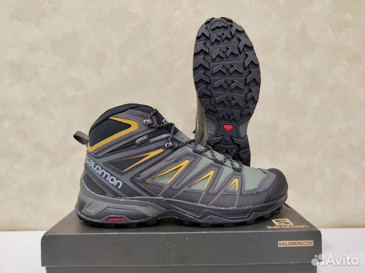 Треккинговые ботинки Salomon XUltra 3 Mid GTX,28.5