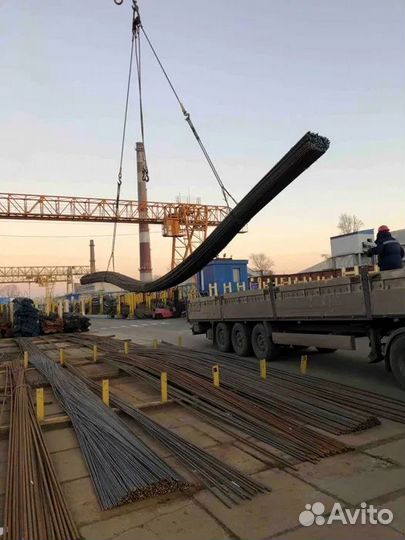 Арматура, профильные трубы. Объём