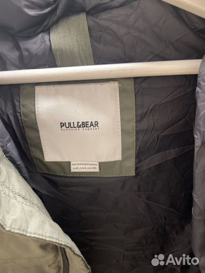 Пуховик pull&bear мужской размер L
