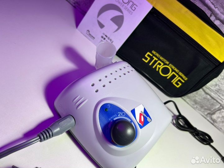 Аппарат для маникюра strong 210 корея