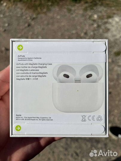 Наушники apple airpods 3