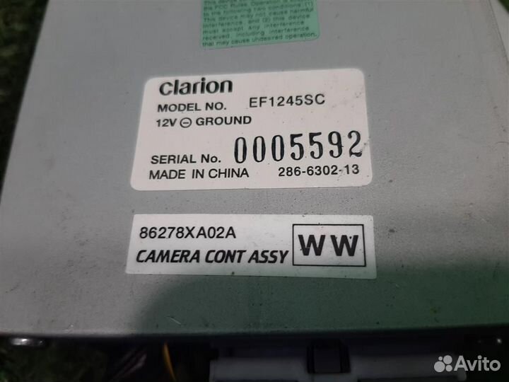 Блок управления камерой заднего вида Subaru Tribe