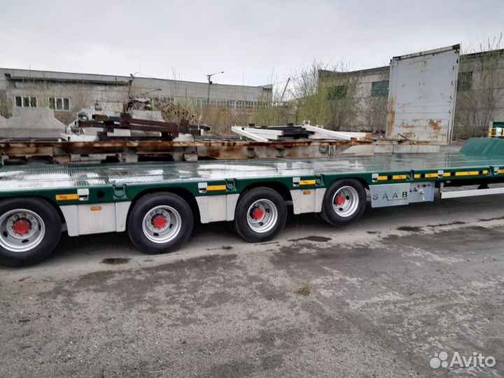 Полуприцеп трал (тяжеловоз) Saab 9891, 2023