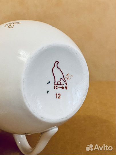 Редкий фарфор Лфз Дулево Лоз Пролетарий СССР