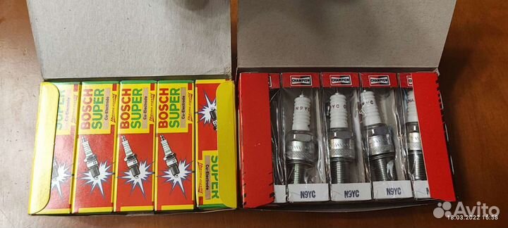 Свечи зажигания champion N9YC, boschw7dc