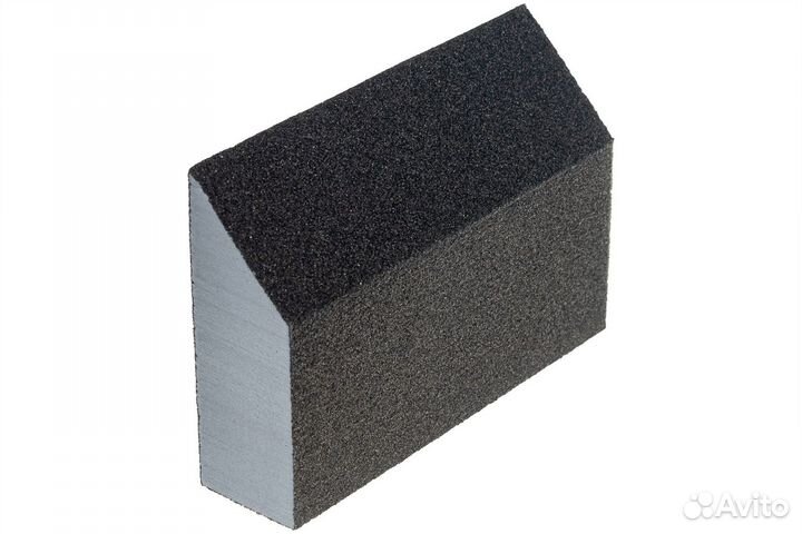 Губка шлифовальная зубр Мастер угловая Р120 100х68