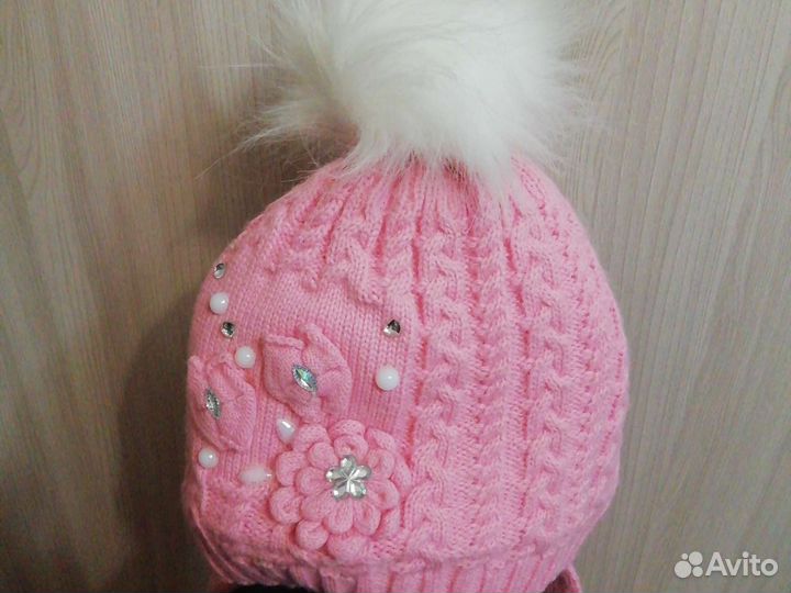 Комплект шапка, шарф