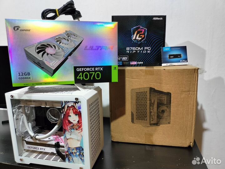 Игровой пк RTX 4070 + i7-13700f