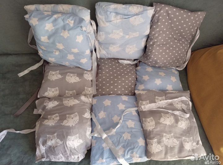 Бортики в кроватку