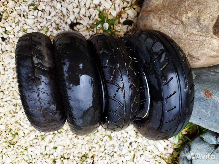 Шина с диском 2.50/2.80-4 электро самокат zappy