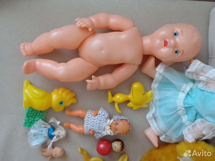 Игрушки СССР Пупсы куклы одежда